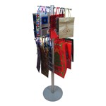 Carrier bag stand with 4 hangers: 1.2m