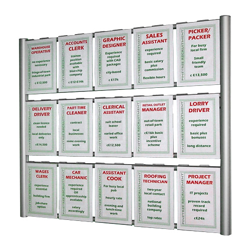 Wall Ladder Poster Displays