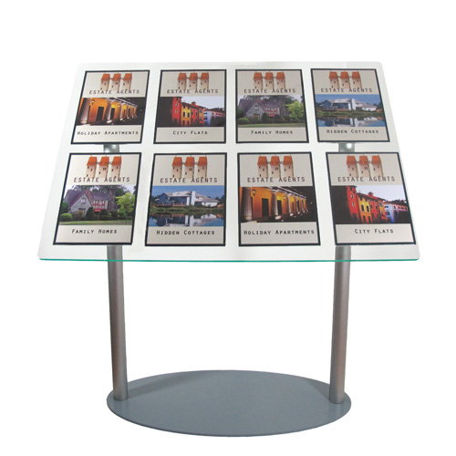 Multi-Posters on Angled Stands