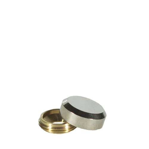 2-part screw covers, 16mm diameter - M30